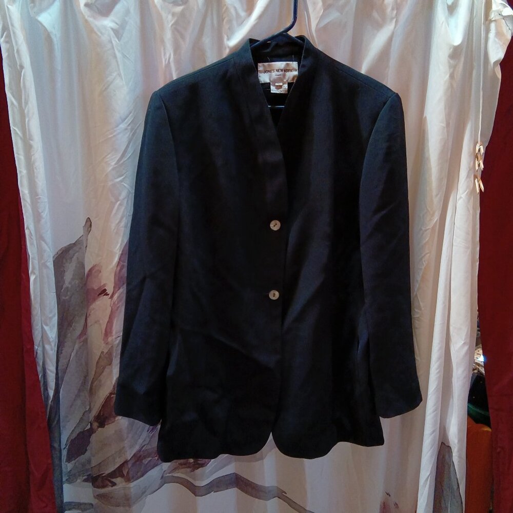 Jones New York blazer black size 16